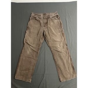 Schmidt Workwear Men's Size 32x30‎ Brown Jeans Work Pant RN98826